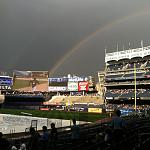 Rainbow over the Stadium