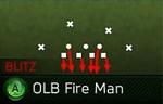 4 3 Stack   OLB Fire Man