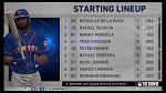 Early season Mets lineup.