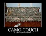 camo couch