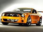 Mustang yellow gold